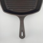 Lodge 10 5 Inch Square Cast Iron Grill Pan Skillet Seasoned Made In Usa Sgp