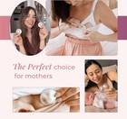 Silverette   The Original Silver Nursing Cups  Nipple Covers For Breastfeedi