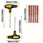 Tubeless Tire Plug Repair Kit Car Motorcycle Emergency Puncture Tool Set
