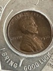Vintage 1930 Good Luck Token Encased Wheat Cent Horseshoe Never Go Broke