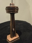 Rare 5 Inch Tall Solid Bronze Skylon Tower Canada Vintage 1960s Tower Souvenir