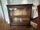 Antique Macey  2 Stack Sectional Quartered Oak Golden  Early 1900 s  Number 912 