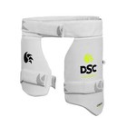Dsc Condor Flite Combo Cricket Thigh Pad With Inner Thigh Pad Adjustable White