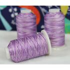 Variegated Multicolor 100  Cotton Thread 600m By The Spool - 22 Colors Available