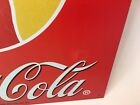 Coca Cola Metal Sign Coke It   s The Real Thing 16 X 12 Inch  Single Sided