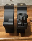 Hinged Telescope Rings Pair  63mm Id 