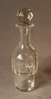 Two 19thc   Anglo irish Unmatched Cut Crystal Cruet Bottles C  1825   C  1865