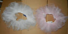 Nwt Capezio Classical Tutu Adult One Size Nylon Net White Pink Style 9829