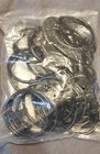 Metal Curtain Rings With Clips And Eyelets 2 Inch  Pack Of 30 New