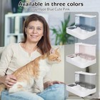 Automatic Pet Feeder 2 In 1 Cat Dog Food Dispenser Water Fountain Drink Bowl