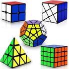 Speed Cube Set  Puzzle Cube  Magic Cube 2x2 4x4 Pyraminx Pyramid Megaminx Fenghu