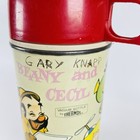 Vintage Lunchbox Vacuum Bottle By Thermos Beany And Cecil Holtemp King Seeley