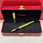Cartier Luxury Metal Shell Ballpoint Pen