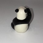 Vintage Hagen Renaker Panda Bear Miniature Figurine Sitting Eating Bamboo