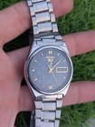 Vintage Seiko 5 Japan 7009 Automatic 17 Jewels Mens Wristwatch For Parts repair