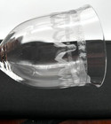 Antique Etched Wine And Sherry Glass Set Of 2