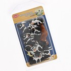 Evemodel 15pcs O Scale 1 43 Pvc Farm Animals Painted Model Horses Cows
