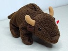 Ty - Beanie Babies  roam  Buffalo Plush - 6  - Brown