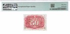 Fractional 50 Cent Fr 1318 Surcharges  1-18-63   Pmg Choice Uncirculated 63 Epq