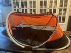 Kidco Peapod Portable Pop Up Infant Toddler Baby Travel Bed Orange