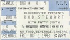 Vintage 1993 Rod Stewart Patty Smyth Concert Ticket Stub Antioch Tn