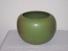 Vintage 400 Floraline Usa Pottery Planter Green