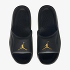  new  Men Jordan Franchise Slides Sandals Black   Metallic Gold  hf3263-007 