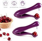New 5   Cherry Fruit Kitchen Pitter Remover Olive Corer Seed Remove Pit Tool   