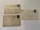 3 Vintage Valentines Day Postcards Great Britain 1907 1908 1910