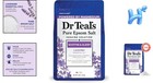 Pure Epsom Salt Soaking Solution - 3lbs Lavender Aroma For Stress Relief   Sleep