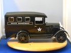 Vintage 1983 Black 1931 Model A    paddy Wagon    Police Patrol - Jim Beams Decanter