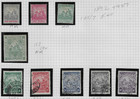 Barbados 1892-1927 Album Page 12 Mint Hinged   Used  Sg 105-240 