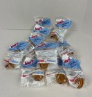 Vtg Binky Hush Master Soother Pacifier 1988 Latex One Piece Newborn New Lot  12 