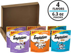 Cat Treats Classic Crunchy And Soft Cat Treats Variety Pack  6 3 Oz  Pouches  pa