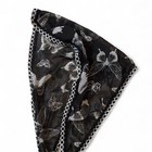 Women s Fairycore Black And White Lace Butterfly Head Scarf Or Neck Tie One Size