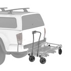 Yakima Exo Sturdy Heavy Duty Aluminum Cargo Basket Cart Kit  Black  open Box 