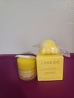 Laneige Lip Sleeping Mask Lemon Sorbet 20g   Matching Topper Limited Edition New