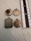 1930s Edgewater Nj Track   Field Meet Medals Sterling Silver 37g Lot Of 4