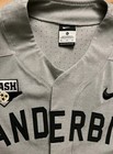 Nike Vanderbilt Baseball Game Used Team Issued Jersey Gray Vandyboys Sec Xl