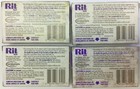 Lot 4 Boxes Rit Powder Dark Brown 25 All Purpose Fabric Dye Old Formula Nip