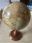 Replogle World Classic Series 9 Inch Diameter Globe   Raised Relief Made In Usa