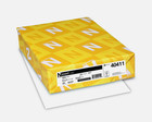 Neenah Exact Index Cardstock 110 Lb White 250 Sheets 8 5x11 Ultra Smooth