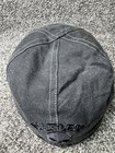 Harley Davidson Flat Hat Cap Extra Large Black Cabbie Hat Newsboy Motorcycle
