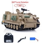 Hot Sale Tongde 1 16 Rc Military Tank M113a2 360turret Infrared Light Sound Toys