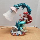2004 Disney Little Mermaid Ariel Seaflower Serenade Lamp Pearl Night Light