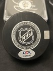Keaton Verhoeff Psa Coa Autograph Signed Nhl 2026 Draft Hockey Puck Auto Sharks