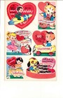Vintage Uncut 1960 50 Valentines Paper Dolls  whitman org Sz lasr Repro Free Sh
