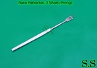 Rake Retractor  3 Sharp Prongs  Surgical Instruments