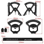 New Rc Chassis Setup System Set For 1 10 Rc On-road Car Camber Caster Toe Gauge