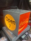 Vintage Coke Coca-cola Light Up Rotating Cube Store Display  Works